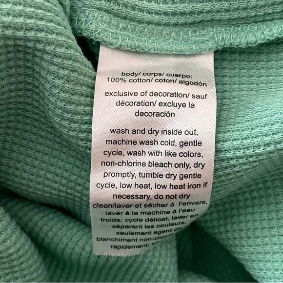 Tommy Hilfiger Shawl Neck Textured Sweatshirt Green Women’s Sz 1X - Picture 10 of 11